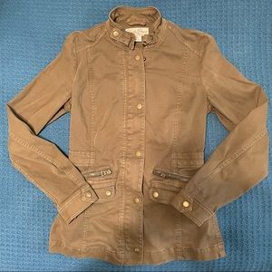 Lucky Brand Olive Highland Military Jacket Size XS